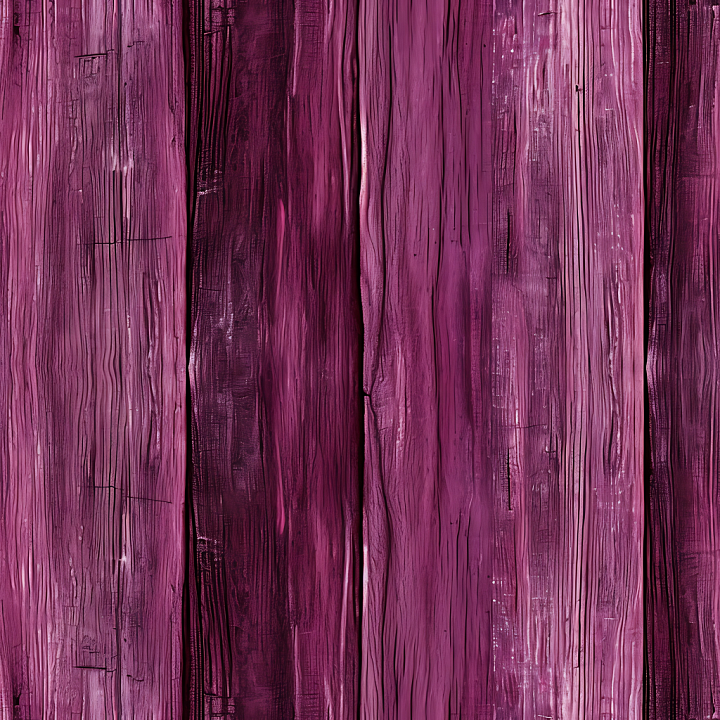 Purple Weathered Wood Planks with Distressed Grain seamless PBR texture preview
