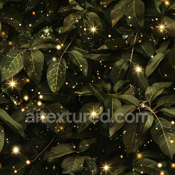 seamless Seamless 3D Stylish Golden Leaf Camouflage PBR Texture with Glitter Highlights texture 8k free download PBR