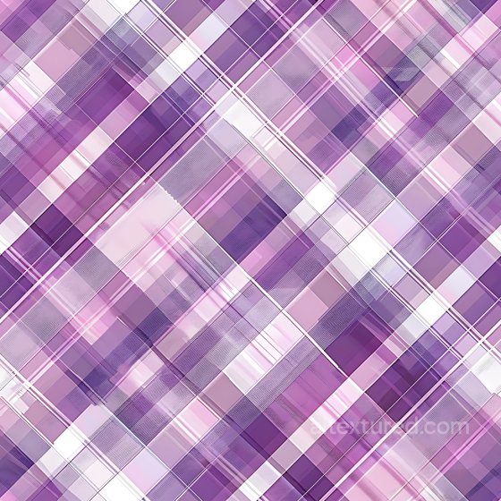 Abstract Purple and Lavender Plaid Fabric Pattern Seamless Texture Plaid texture preview