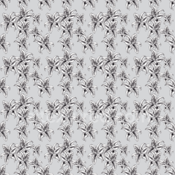 seamless Seamless 3D PBR Texture of Detailed Black and White Wild Flower Sketch Pattern texture 8k free download PBR