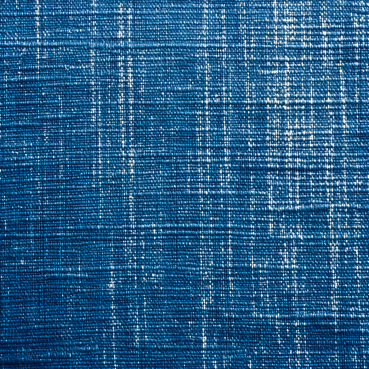 Cracked Denim Fabric With Worn Distressed Blue Weave seamless PBR texture preview