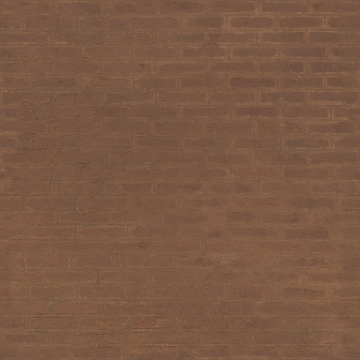 Brick Bricks Floor - Stenciled Brick Floor Damaged Dry Brick seamless PBR texture preview