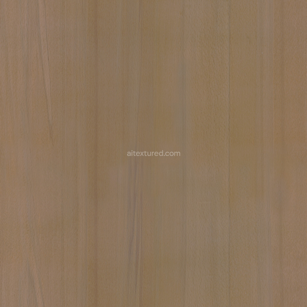 Seamless PBR wood texture with natural grain pattern