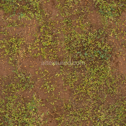 Seamless Brown Mud Leaves 01 by Texture Haven – PBR 3D Texture (8K ready)