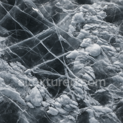 seamless Seamless 3d texture pbr 8k illustrating black ice with rough ice texture and ice fissures texture 8k free download PBR