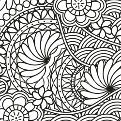 seamless Seamless 3D PBR Texture with Black and White Intricate Floral Line Art texture 8k free download PBR