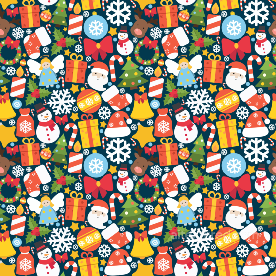 Featuring Colorful Christmas Digital Paper Pattern All Christmas Digital paper texture preview