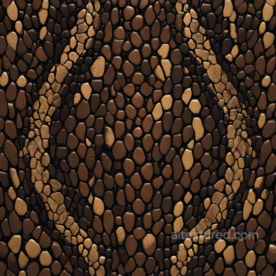 Reptile Skin PBR Texture Featuring Organic Scale Patterns and Detailed Surface Skin texture preview