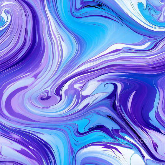 Marble PBR Texture Featuring Blue and Purple Fluid Swirl Patterns Marble texture preview
