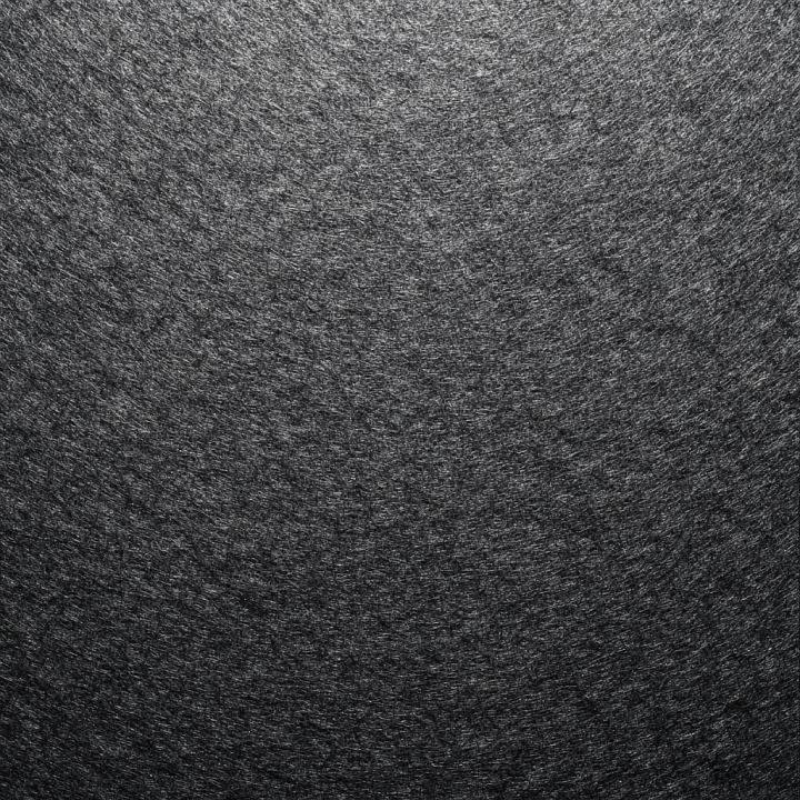 Felt with Dense Black Wool Fibers and Matte Finish seamless PBR texture preview