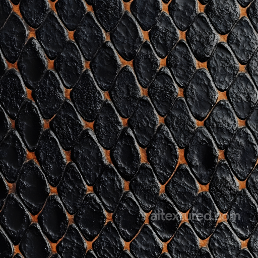 Of Rough Reptilian Skin With Distinct Scale Pattern seamless Skin PBR texture