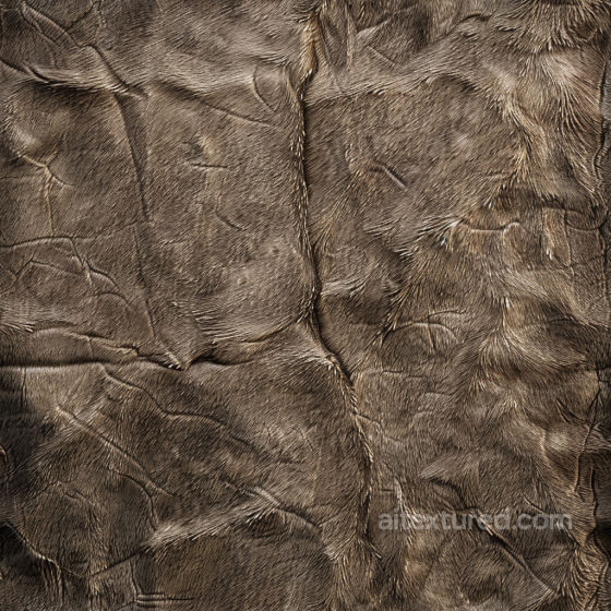 Weathered Distressed Brown Leather Texture with Fine Grain and Creases Leather texture preview