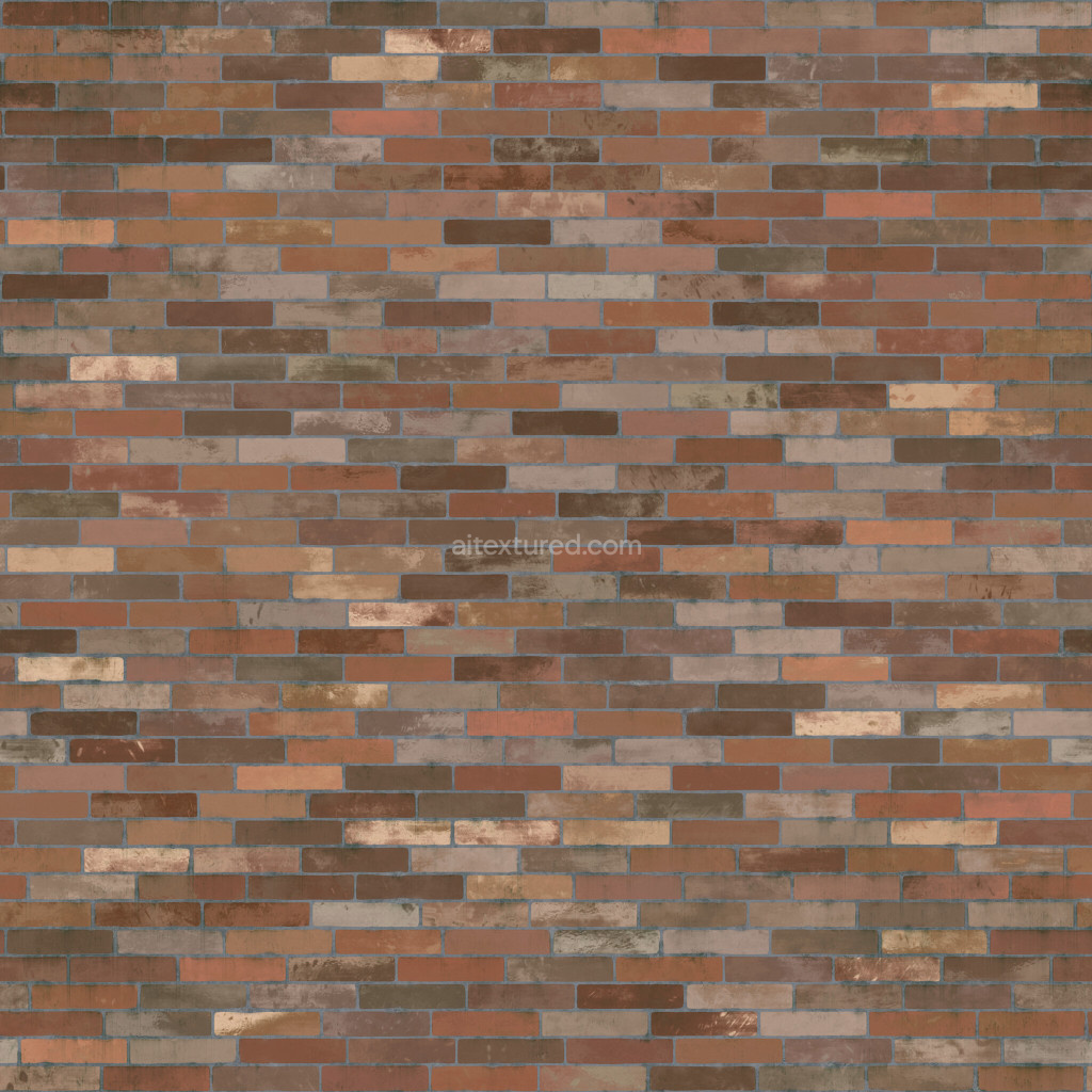 Seamless PBR brick texture for digital projects