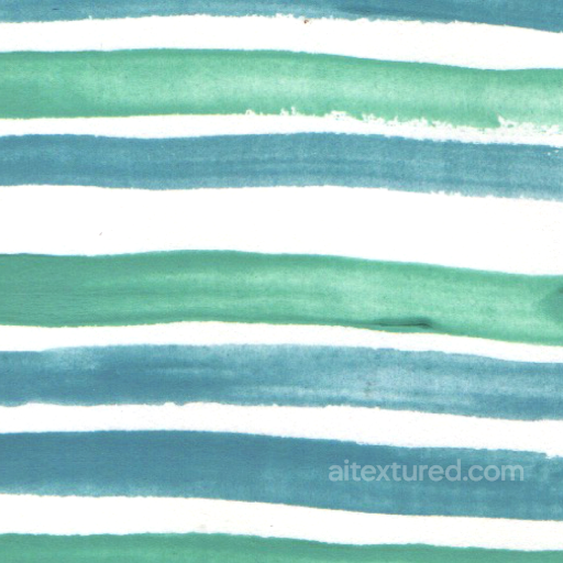 Watercolor Stripes in Blue and Green Tones Seamless Texture seamless Watercolor Stripes PBR texture