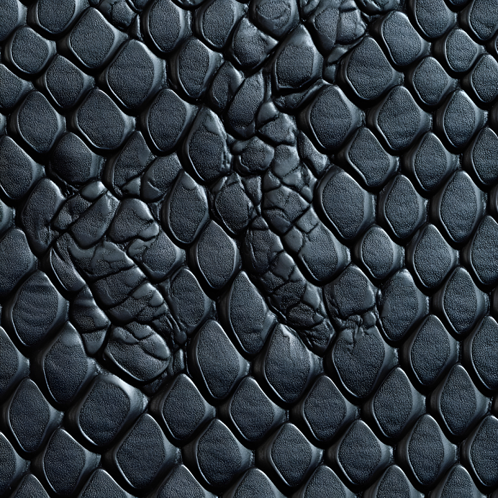 Reptilian Skin with Detailed Scales and Creases seamless PBR texture preview