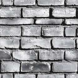 seamless Seamless 3D cracked gray brick wall PBR texture with rough chipped surfaces texture 8k free download PBR