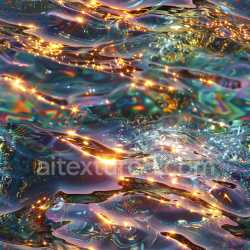 seamless Seamless 3D PBR Glossy Iridescent Liquid Texture with Dynamic Sparkling Highlights texture 8k free download PBR