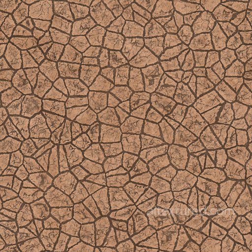 Cracked Earth in Field During Drought | Free PBR seamless Ground surface PBR texture