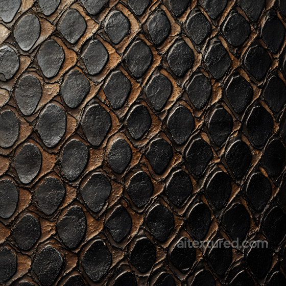 Reptilian Skin Texture With Deep Scale Relief And Natural Coloration Skin texture preview