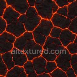 seamless Cracked Magma Texture texture 8k free download PBR