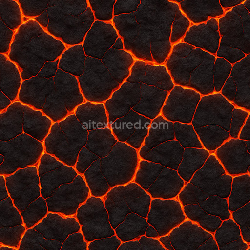 Cracked Magma Texture