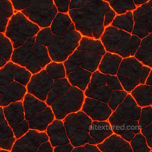 Lava - Cracked Magma Texture texture preview