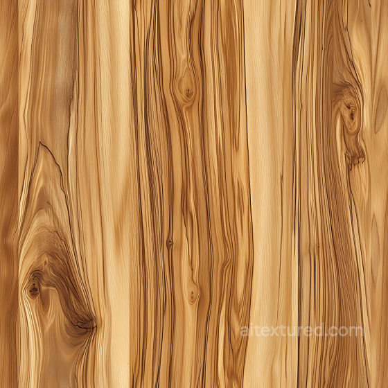 Pine Wood Planks PBR Texture with Detailed Grain and Knots Wood texture preview