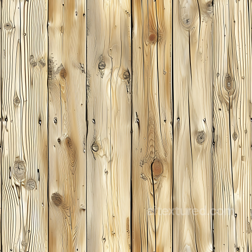 Pine Wood PBR Texture Featuring Natural Knots and Grain Patterns seamless Wood PBR texture