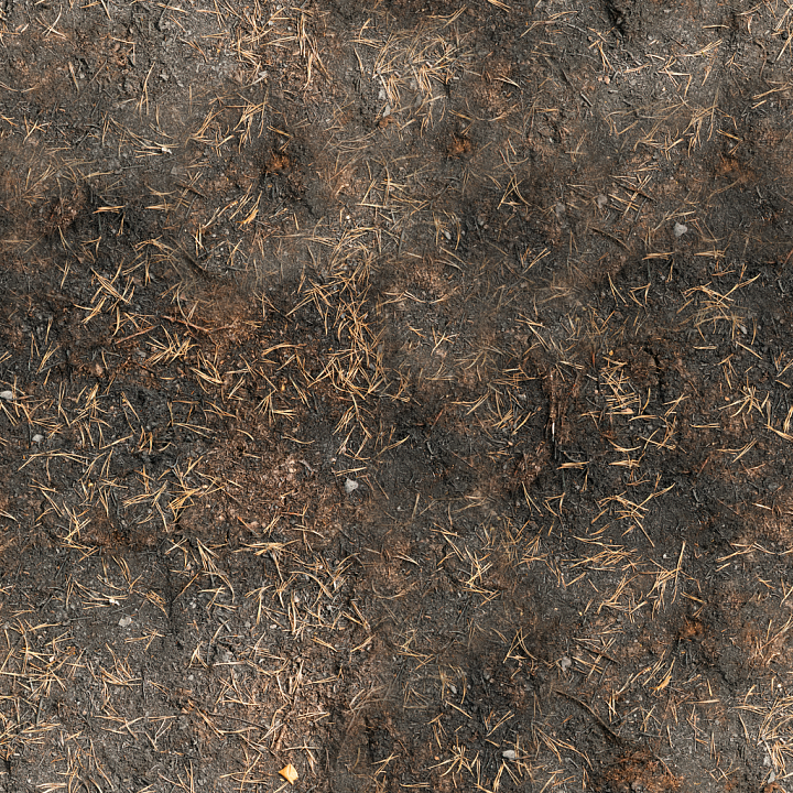 Mud Burned Fire seamless PBR texture preview