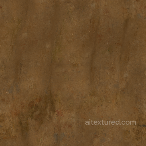 Excavated Soil Wall seamless Sand-soil PBR texture