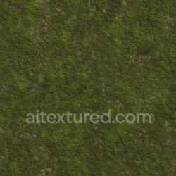 seamless Worn Forest Moss Texture Seamless texture 8k free download PBR