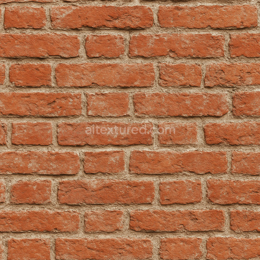 Rough Painted Brick Texture Seamless 1024X1024