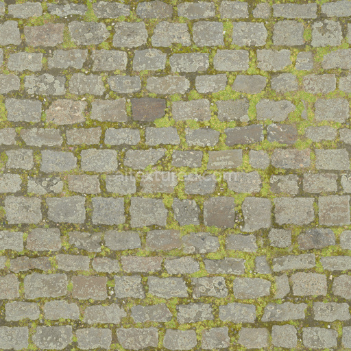 Paving Stones Seamless Pbr Textured Tileable Natural Weathered Realistic Gritty