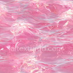 seamless Seamless 3D PBR Pink Glossy Liquid Water Texture with Reflective Surface and Soft Waves texture 8k free download PBR