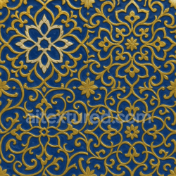 seamless Seamless 3d texture pbr 8k ceramic tiles mosaic with islamic patterns and gold leaf accents texture 8k free download PBR