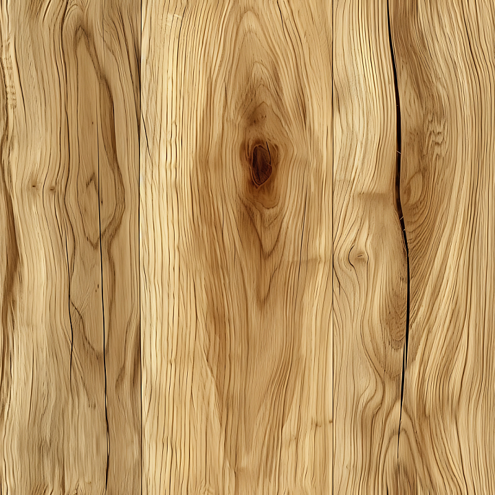 Light Knotty Wood Planks with Natural Grain seamless PBR texture preview