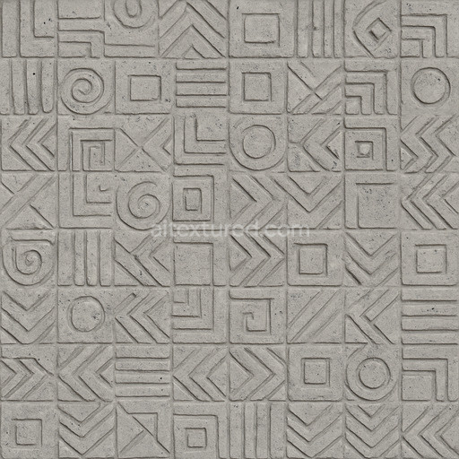 Patterned Raw Concrete Texture Seamless 1024X1024