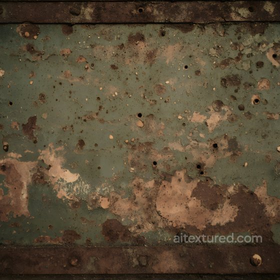 Rusted Metal Texture with Corrosion Cracks and Holes Rust texture preview