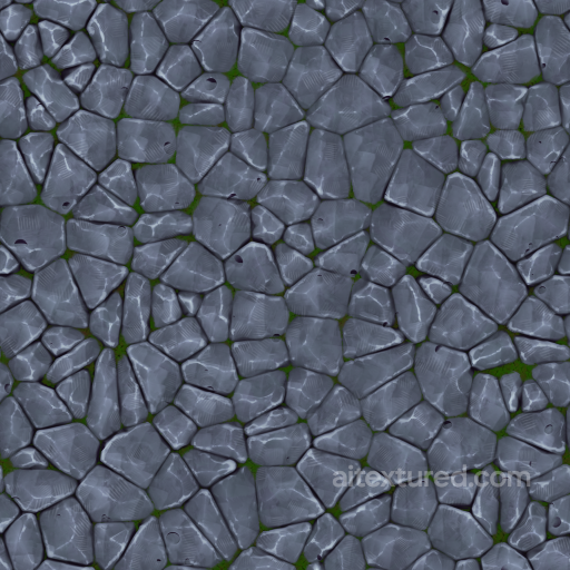Stylized Floor Ground Stone - Seamless PBR Texture seamless Flooring PBR texture