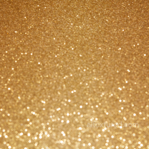 Golden Glitter Sparkle Texture with Radiant Shine seamless Glitter PBR texture