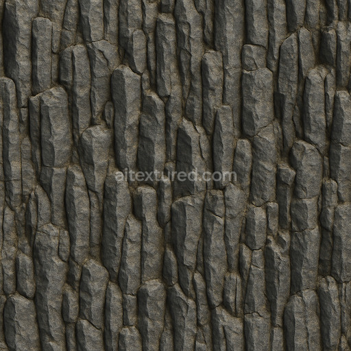 Ancient Basalt Flow Texture