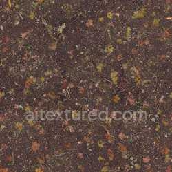 seamless Ground Earth Forest Leafy Natural Organic Soil Wet Bark Brown texture 8k free download PBR