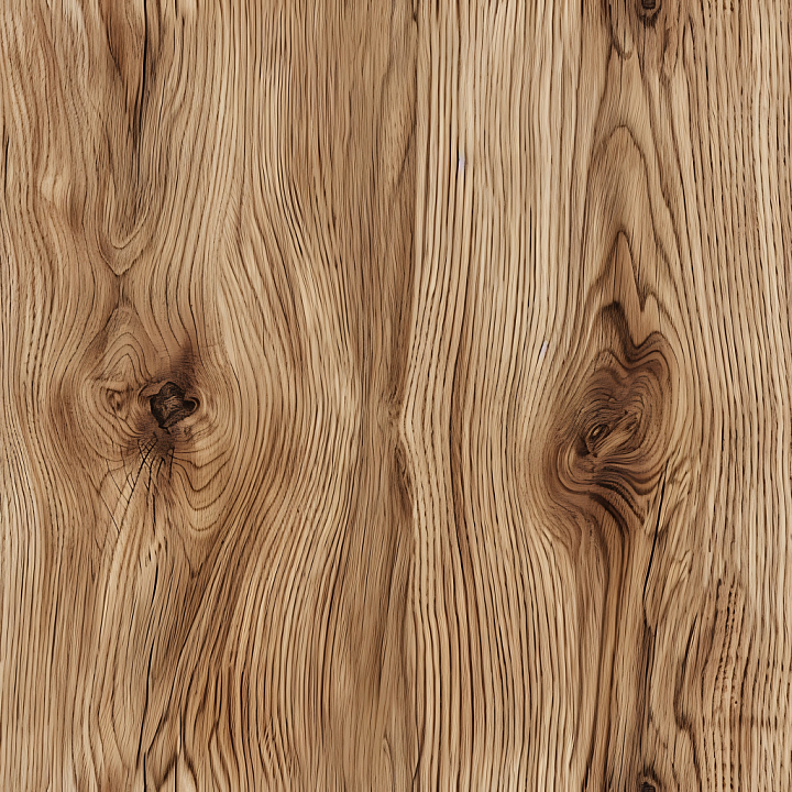 Rustic Oak Wood Planks with Natural Knots and Grain seamless PBR texture preview