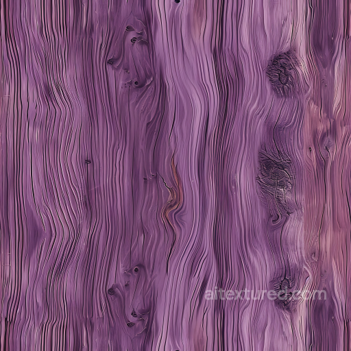 Painted Wood Planks PBR Texture with Purple Finish and Knot Details seamless Wood PBR texture