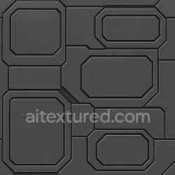 seamless Polished Futuristic Panel Texture Seamless texture 8k free download PBR