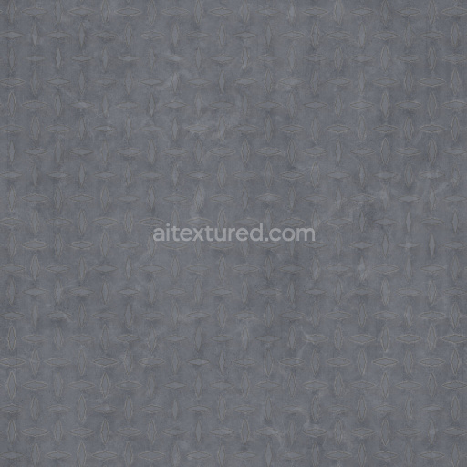 Diamond Plate Metal Steel Texture Seamless Pbr Rough Pattern Industrial