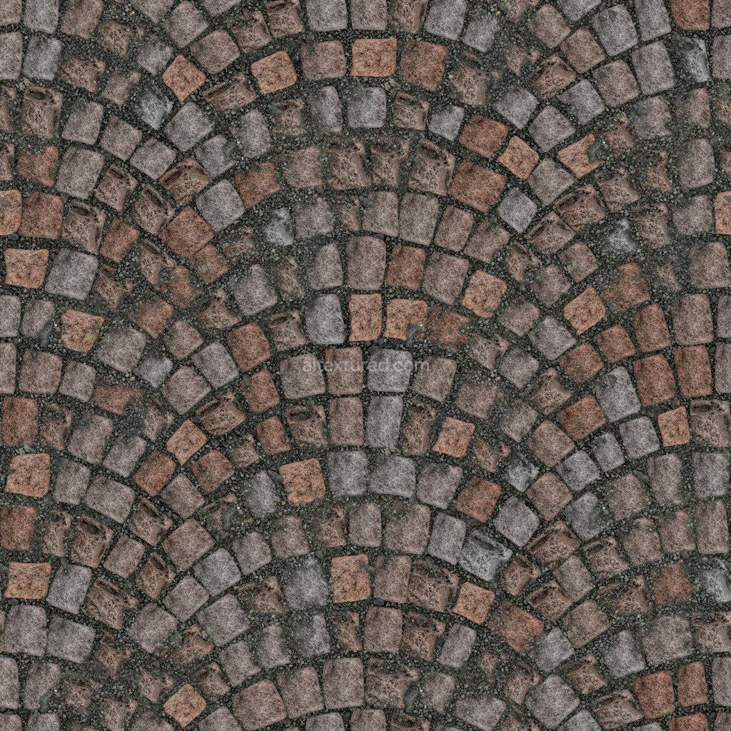 Seamless paving stones texture ideal for 3D projects