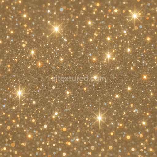 Seamless 3d texture pbr 8k glitter dust and sparkle flare with twinkling lights for new year