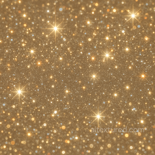 Glitter Dust And Sparkle Flare With Twinkling Lights For New Year seamless New Year PBR texture