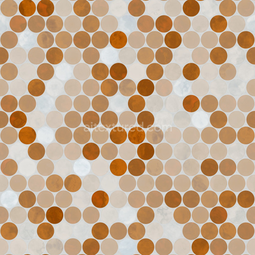 Tiles Seamless Pbr Texture Pattern Round Design